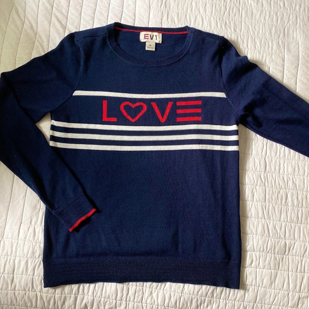 LOVE Crew Neck Sweater